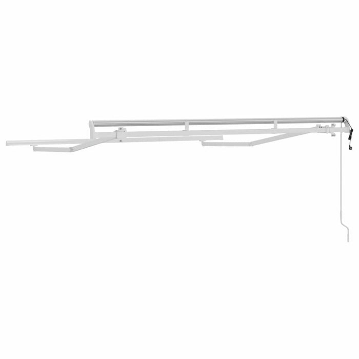 Cadru de copertină Alb 2.5 x 2 m Metal - WALTI WALTI