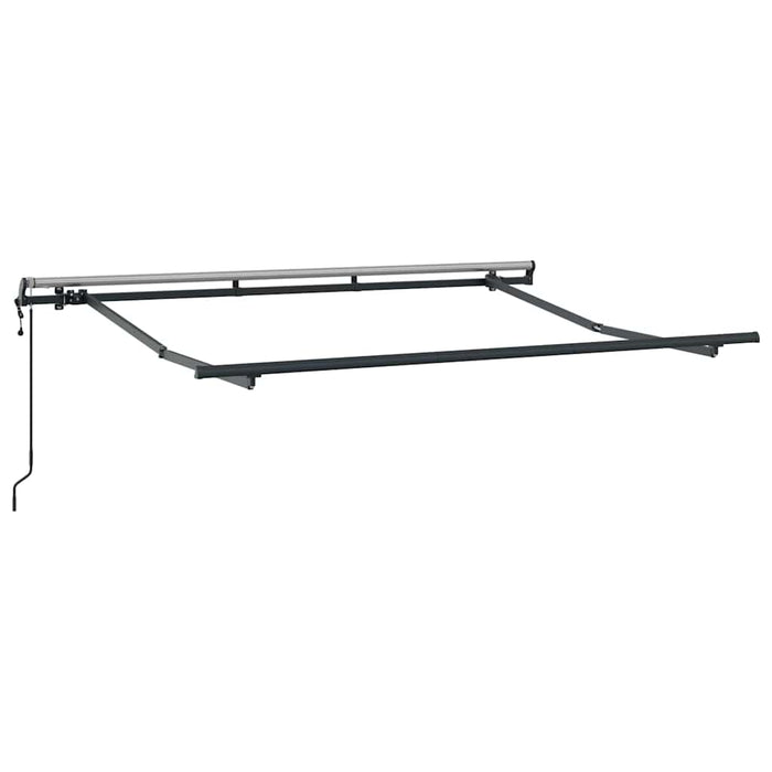 Cadru de copertină Antracit 3 x 2 m Metal - WALTI WALTI