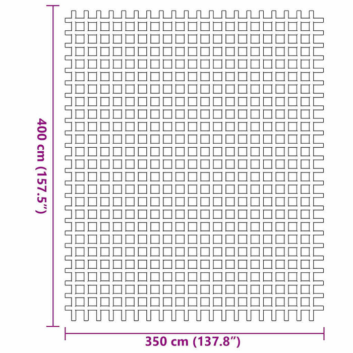 Covoare pentru Cort Verde 400 × 350 cm Poliester WALTI