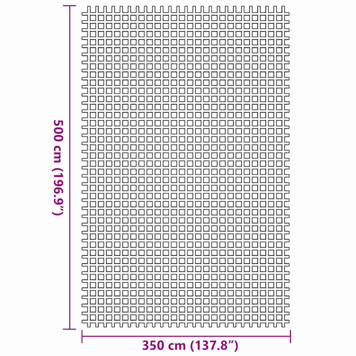 Covoare pentru Cort Verde 500 × 350 cm Poliester WALTI