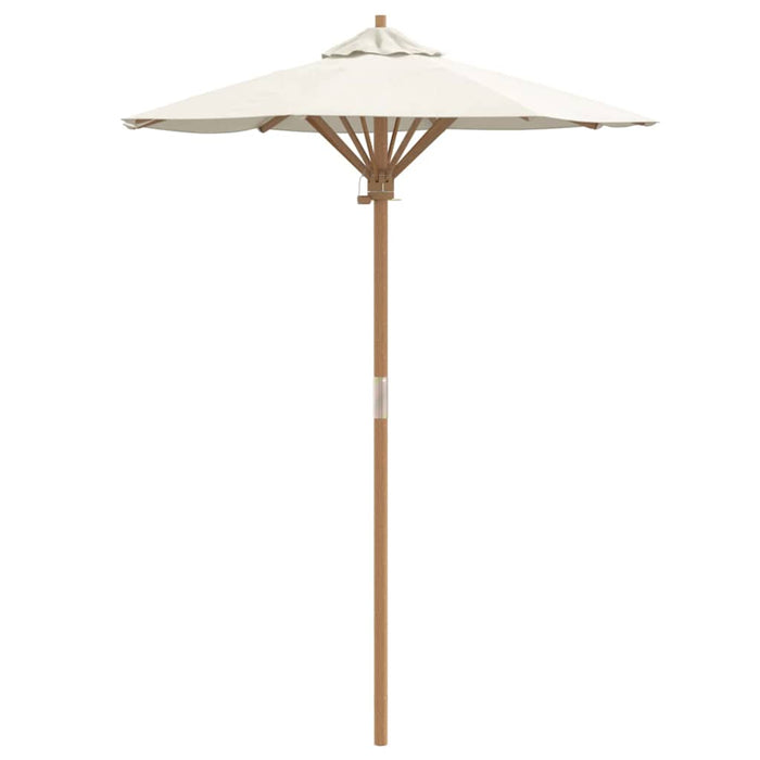 Parasol de Grădină Alb crem 150 x 150 x 210 cm Bambus - WALTI WALTI