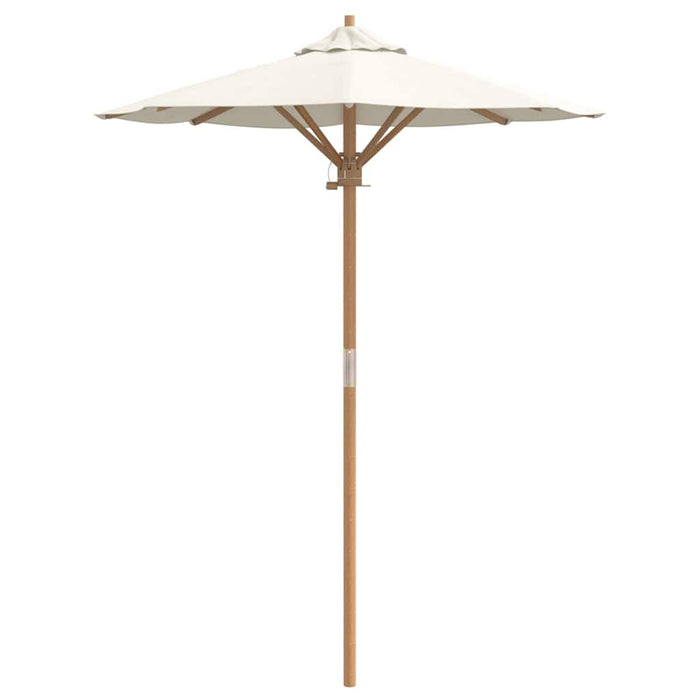 Parasol de Grădină Alb crem 150 x 150 x 210 cm Bambus - WALTI WALTI
