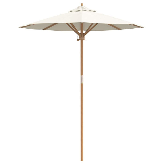 Parasol de Grădină Alb crem 180 x 180 x 230 cm Bambus - WALTI WALTI