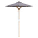 Parasol de Grădină Gri închis 150 x 150 x 210 cm Bambus - WALTI WALTI