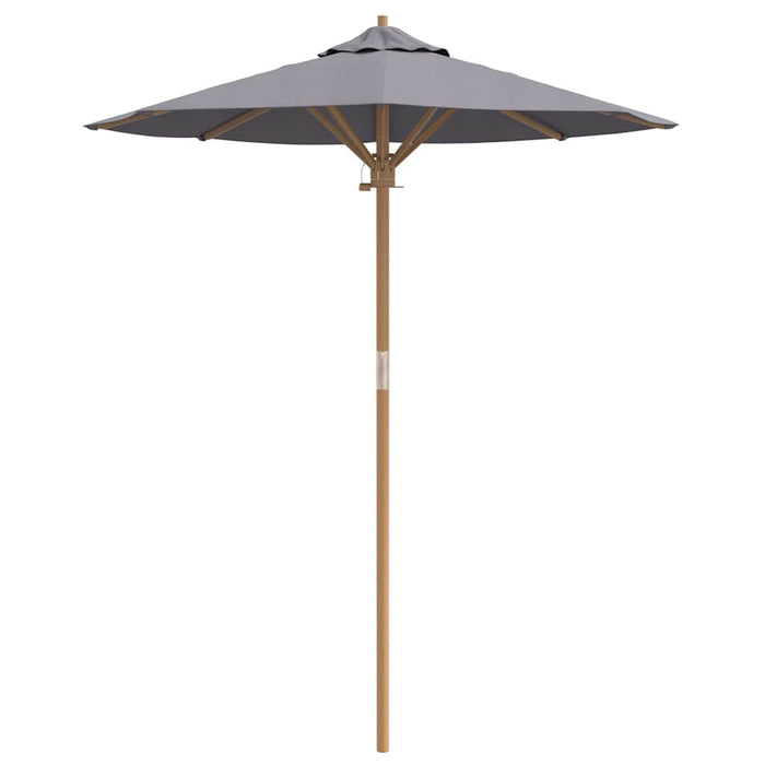 Parasol de Grădină Gri închis 180 x 180 x 230 cm Bambus - WALTI WALTI