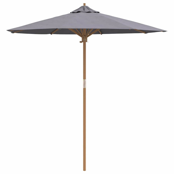 Parasol de Grădină Gri închis 217 x 217 x 230 cm Bambus - WALTI WALTI