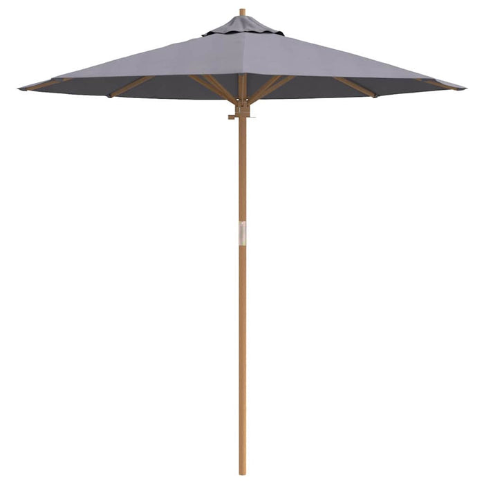 Parasol de Grădină Gri închis 217 x 217 x 230 cm Bambus - WALTI WALTI