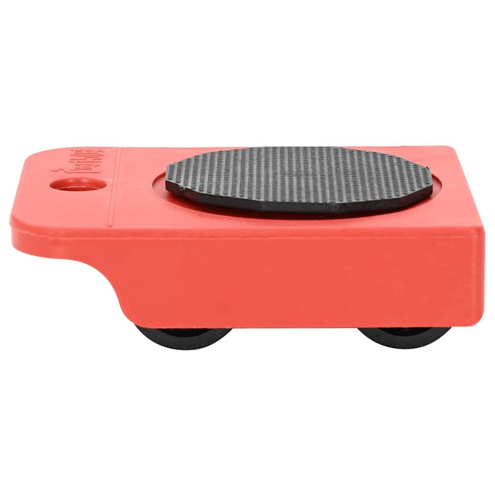 Role pentru mobilă, 8 buc., cu dispozitive de ridicare, roșii, 9,8x7,5x3 cm, 150 kg - WALTI WALTI
