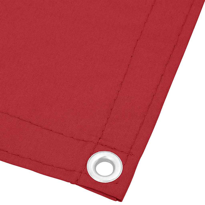 Paravan de balcon roșu 75x1000 cm 100% poliester Oxford WALTI