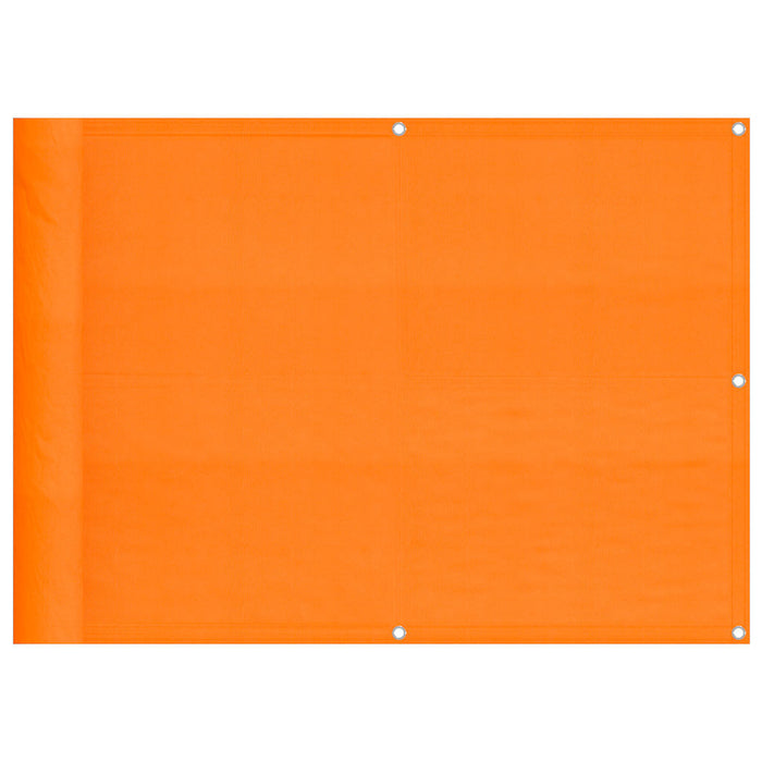 Paravan de balcon portocaliu 75x700 cm 100% poliester Oxford WALTI