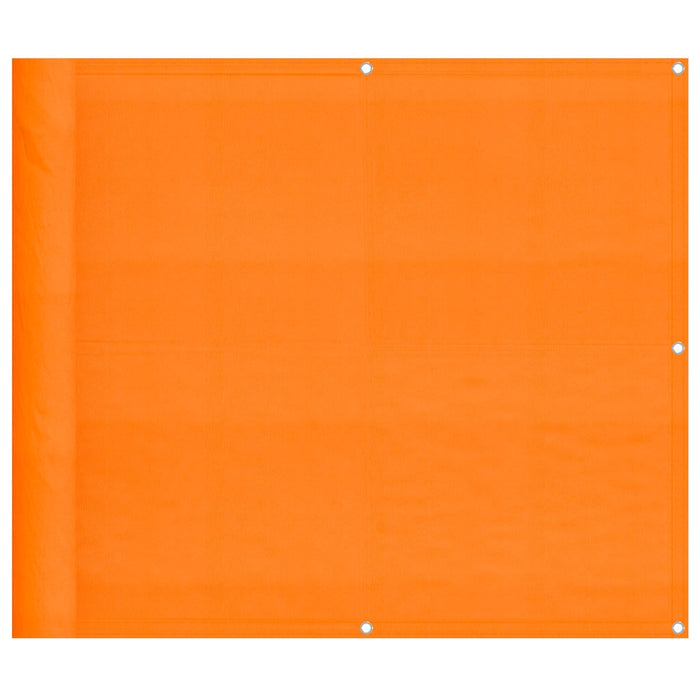 Paravan de balcon portocaliu 90x700 cm 100% poliester Oxford WALTI