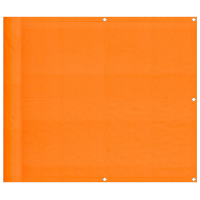 Paravan de balcon portocaliu 90x800 cm 100% poliester Oxford - WALTI WALTI