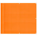 Paravan de balcon portocaliu 90x800 cm 100% poliester Oxford - WALTI WALTI