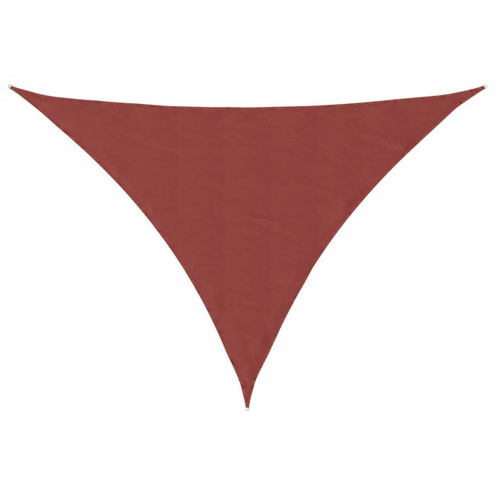 Velă de umbrire, culoare teracotă, 7x5x5 m, 100% poliester, Oxford WALTI
