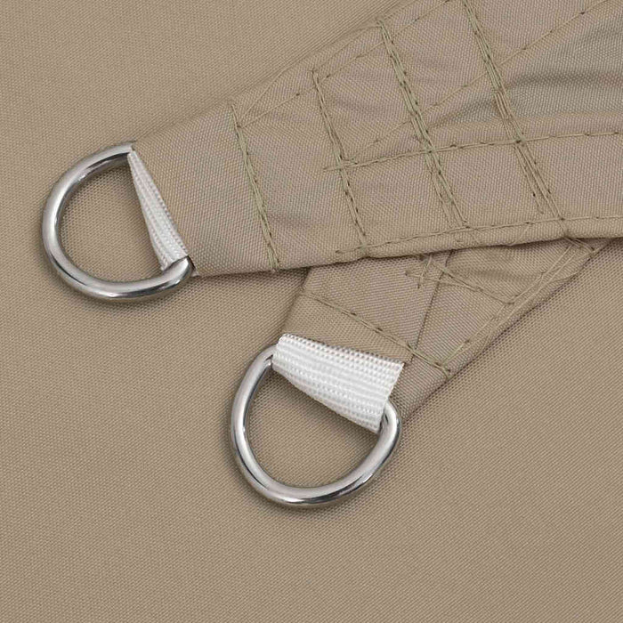 Velă de umbrire, gri taupe, 7x5x5 m, 100% poliester, Oxford WALTI