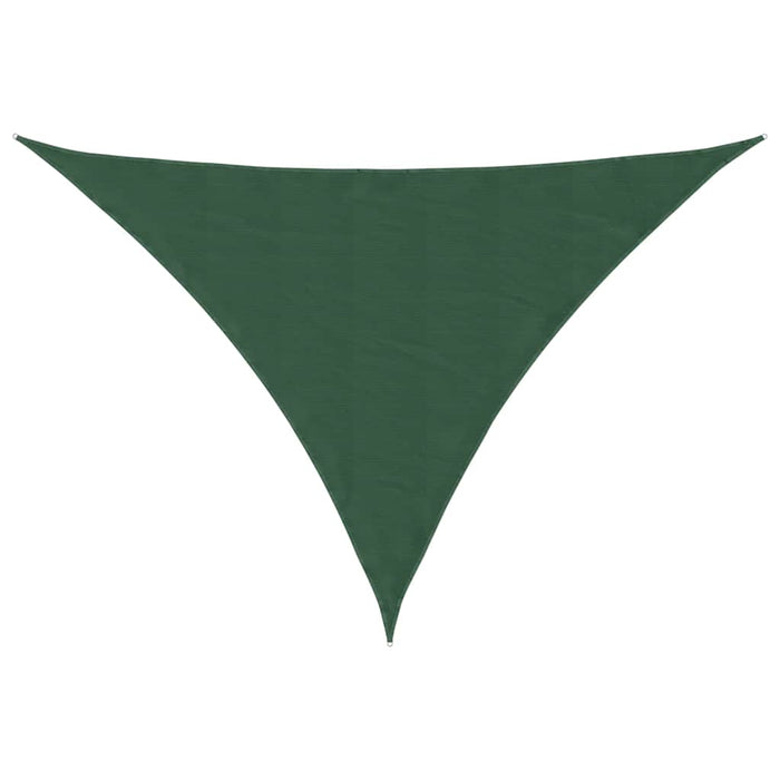 Velă de umbrire verde închis 7x5x5 m 100% poliester Oxford WALTI