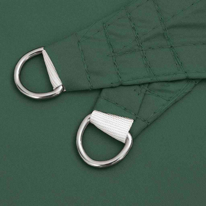 Velă de umbrire verde închis 7x5x5 m 100% poliester Oxford WALTI