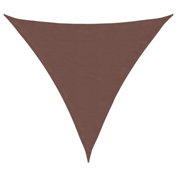 Velă de umbrire maro 2x2x2 m 100% poliester Oxford WALTI