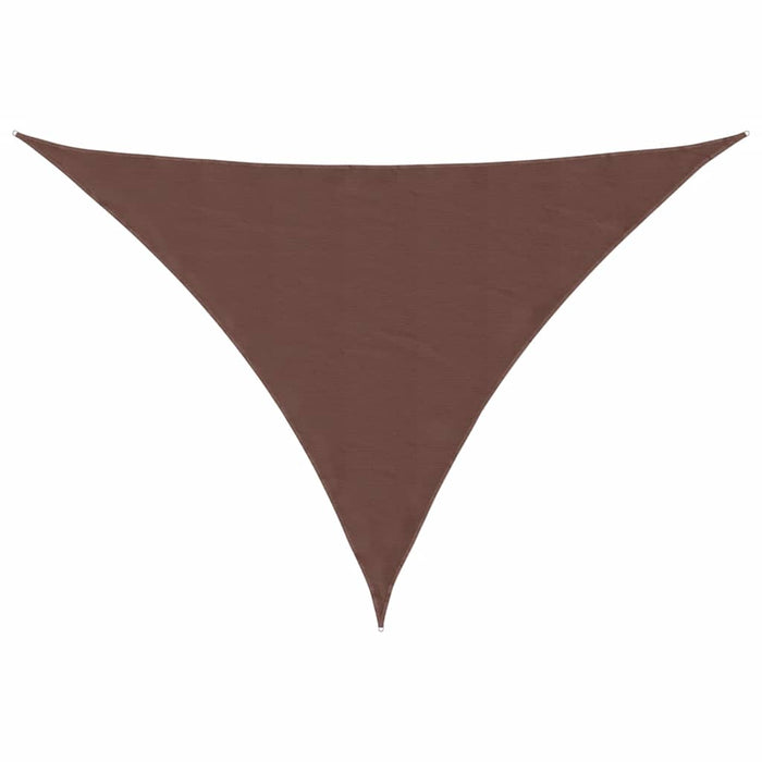 Velă de umbrire maro 7x5x5 m 100% poliester Oxford WALTI