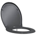 Capacul de toaletă Antracit 47 x 37 x 4 cm Duroplast - WALTI WALTI