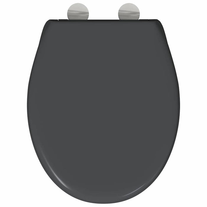 Capacul de toaletă Antracit 47 x 37 x 4 cm Duroplast - WALTI WALTI