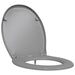 Capacul de toaletă Gri 47 x 37 x 4 cm Duroplast - WALTI WALTI