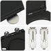 Capacul de toaletă Negru 47 x 37 x 4 cm Duroplast - WALTI WALTI