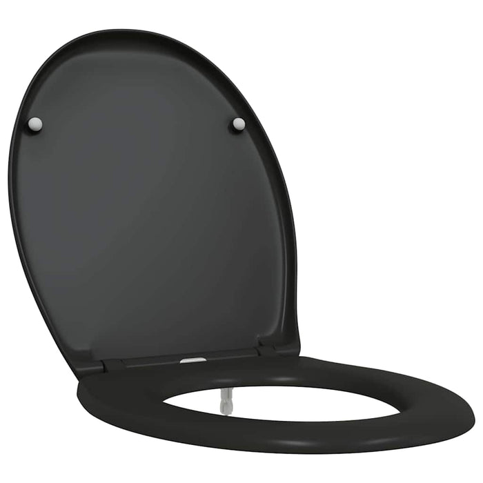 Capacul de toaletă Negru 47 x 37 x 4 cm Duroplast - WALTI WALTI