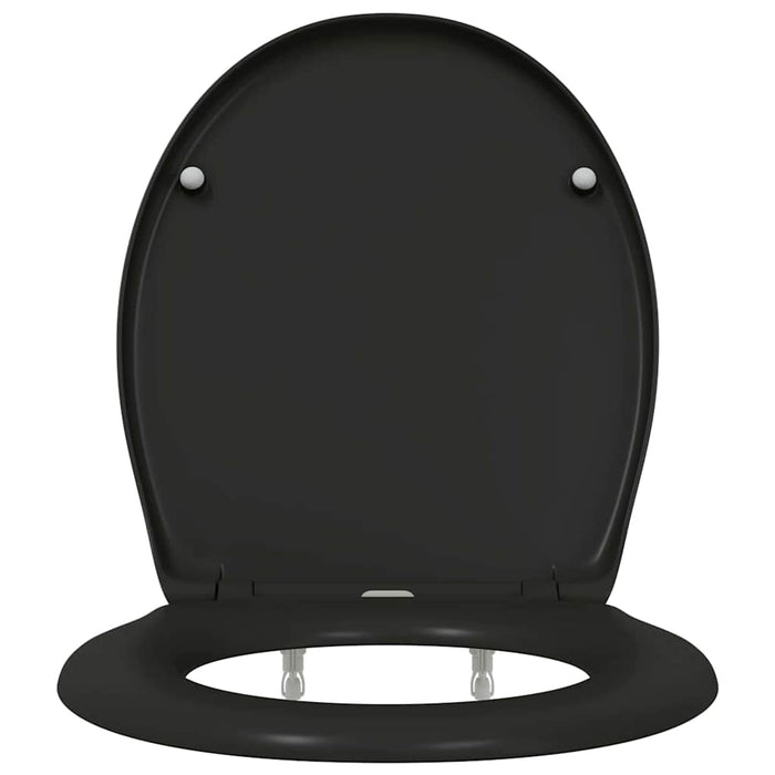 Capacul de toaletă Negru 47 x 37 x 4 cm Duroplast - WALTI WALTI