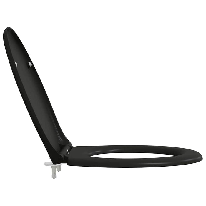 Capacul de toaletă Negru 47 x 37 x 4 cm Duroplast - WALTI WALTI