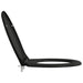 Capacul de toaletă Negru 47 x 37 x 4 cm Duroplast - WALTI WALTI