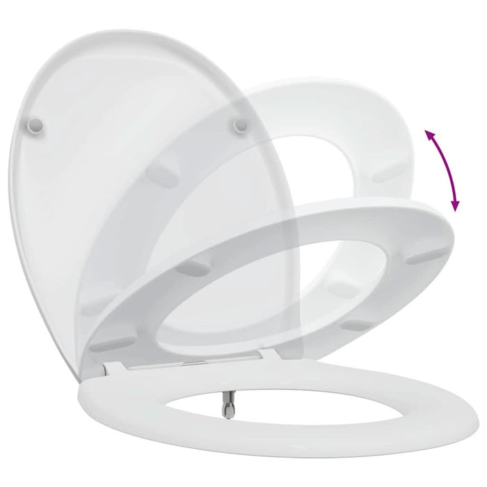Capacul de toaletă Alb 47 x 37 x 4 cm Duroplast - WALTI WALTI