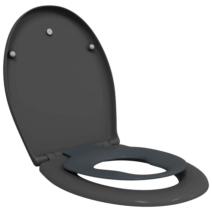 Capacul de toaletă Antracit 47 x 37 x 4 cm Duroplast WALTI