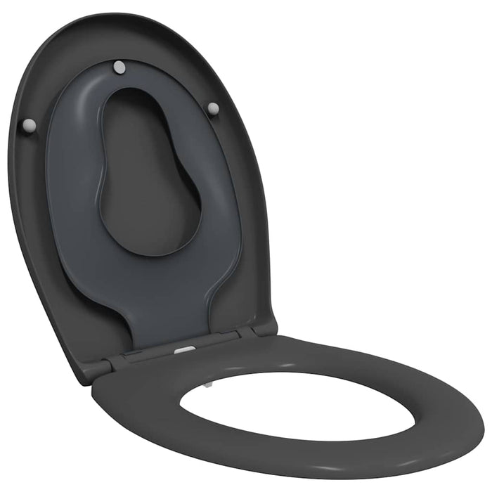 Capacul de toaletă Antracit 47 x 37 x 4 cm Duroplast WALTI