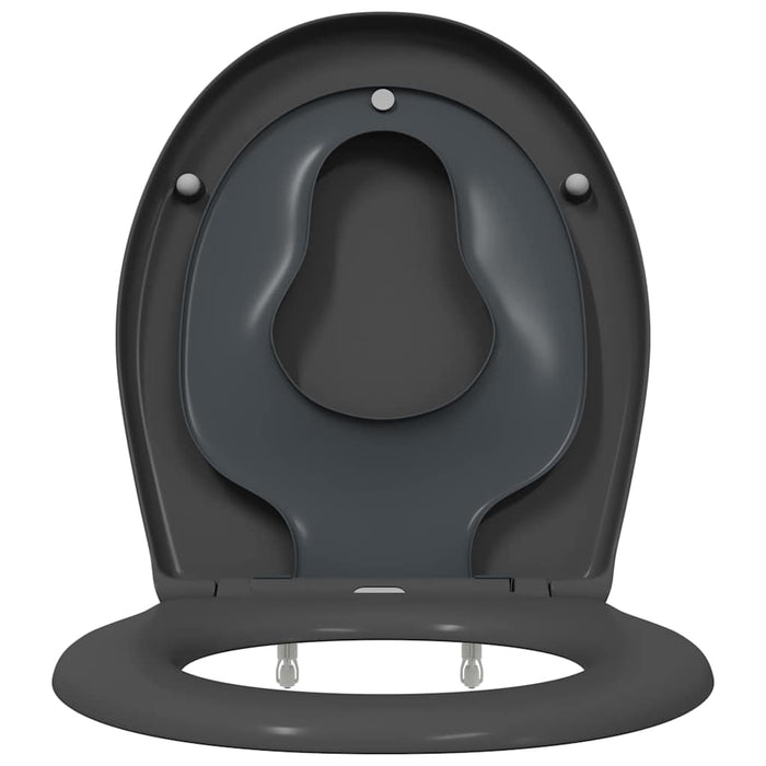 Capacul de toaletă Antracit 47 x 37 x 4 cm Duroplast WALTI