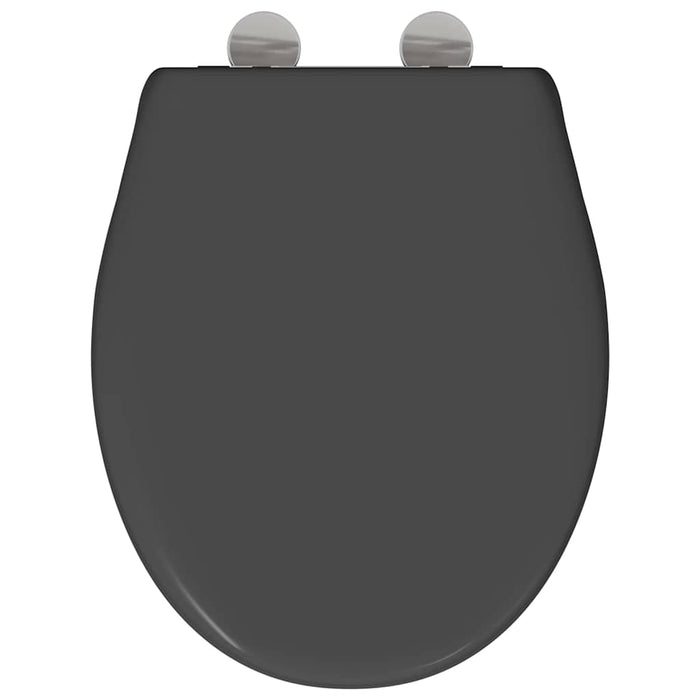 Capacul de toaletă Antracit 47 x 37 x 4 cm Duroplast WALTI