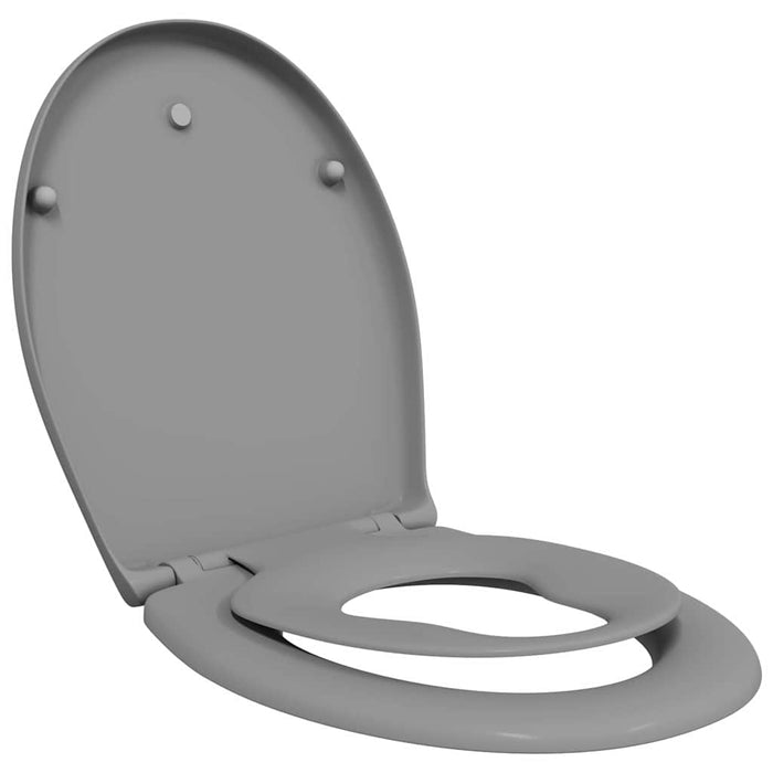 Capacul de toaletă Gri 47 x 37 x 4 cm Duroplast WALTI