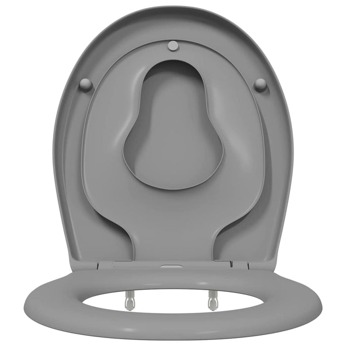 Capacul de toaletă Gri 47 x 37 x 4 cm Duroplast WALTI