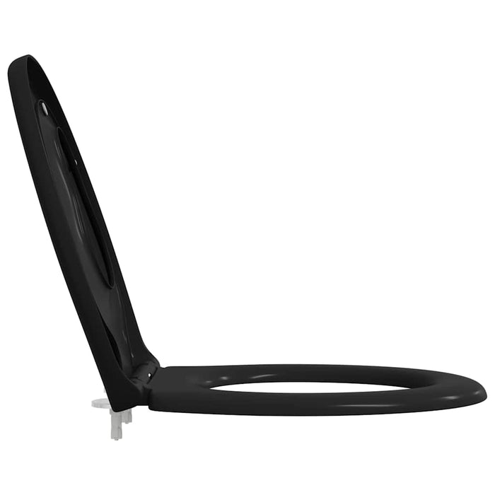Capacul de toaletă Negru 47 x 37 x 4 cm Duroplast WALTI
