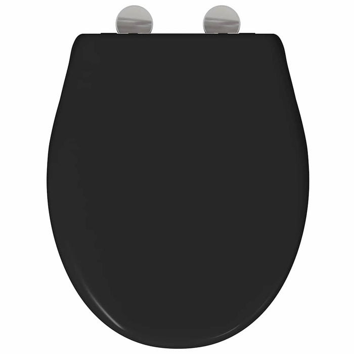 Capacul de toaletă Negru 47 x 37 x 4 cm Duroplast WALTI