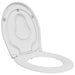 Capacul de toaletă Alb 47 x 37 x 4 cm Duroplast - WALTI WALTI