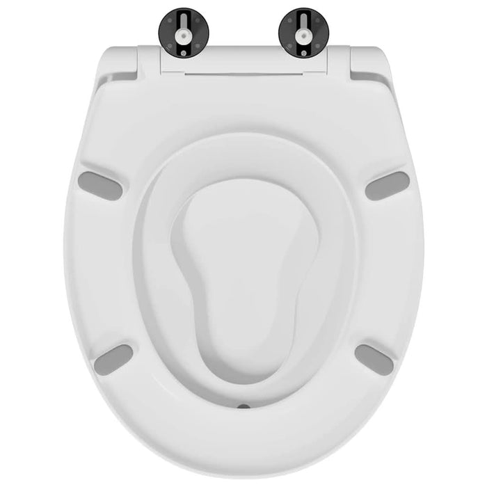 Capacul de toaletă Alb 47 x 37 x 4 cm Duroplast - WALTI WALTI