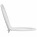 Capacul de toaletă Alb 47 x 37 x 4 cm Duroplast - WALTI WALTI