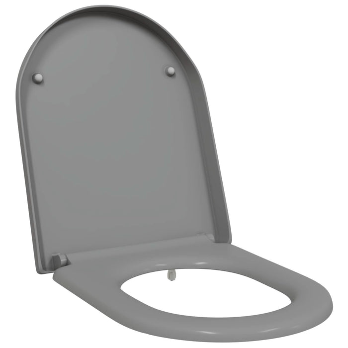 Capacul de toaletă Gri 49 x 36 x 4 cm Duroplast - WALTI WALTI