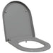 Capacul de toaletă Gri 49 x 36 x 4 cm Duroplast - WALTI WALTI