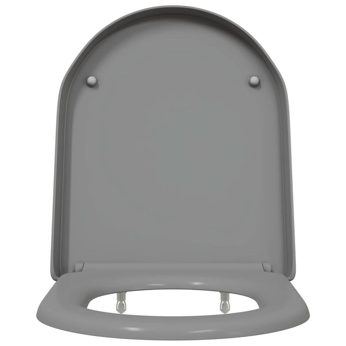 Capacul de toaletă Gri 49 x 36 x 4 cm Duroplast - WALTI WALTI
