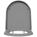 Capacul de toaletă Gri 49 x 36 x 4 cm Duroplast - WALTI WALTI