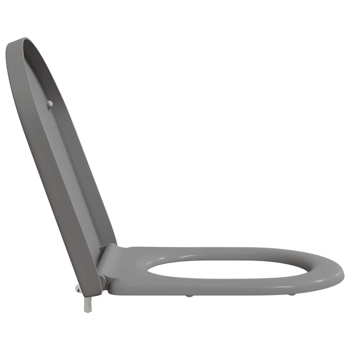 Capacul de toaletă Gri 49 x 36 x 4 cm Duroplast - WALTI WALTI