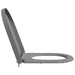 Capacul de toaletă Gri 49 x 36 x 4 cm Duroplast - WALTI WALTI