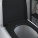 Capacul de toaletă Negru 49 x 36 x 4 cm Duroplast - WALTI WALTI